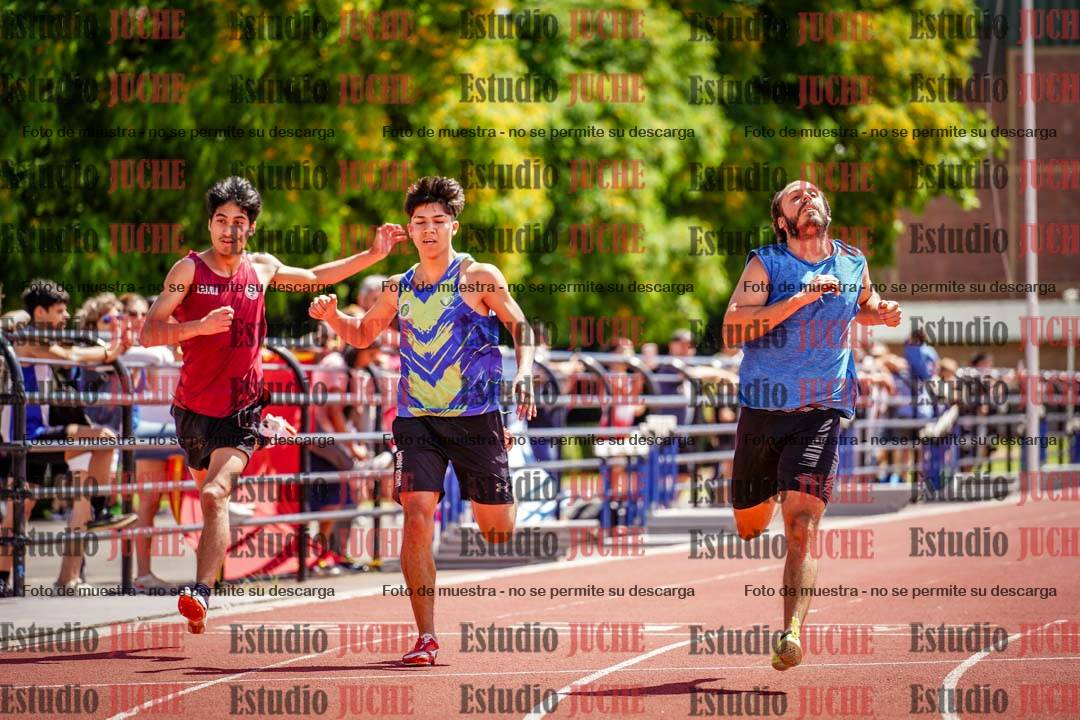 Fotos de los 200 m llanos de varones