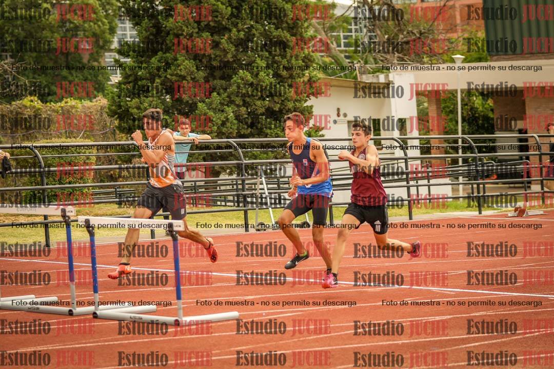 Fotos de los 110 m con vallas de varones