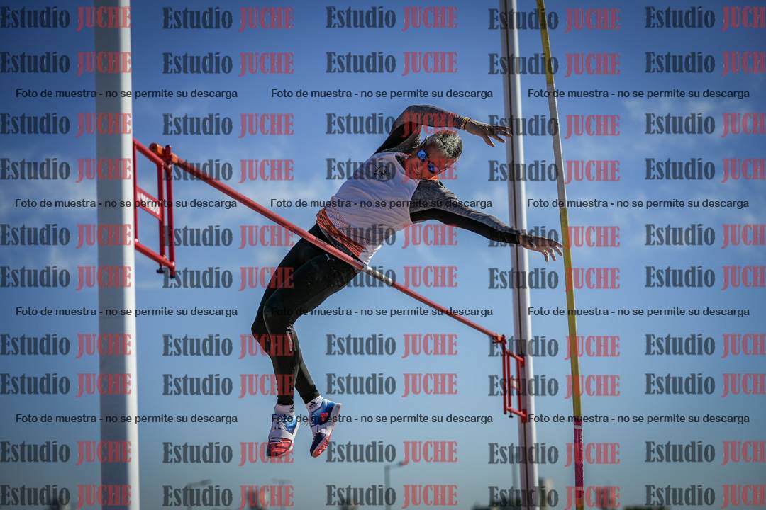 Fotos del salto con garrocha de mujeres y varones