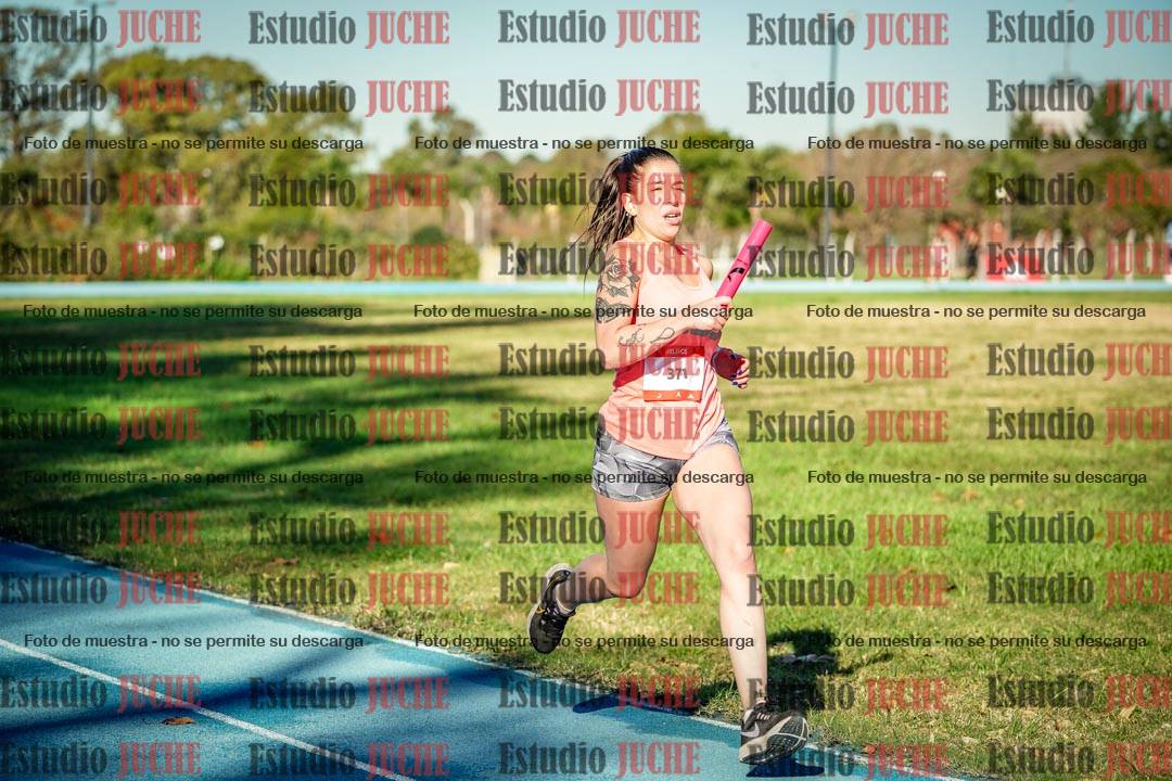 Fotos durante los relevos