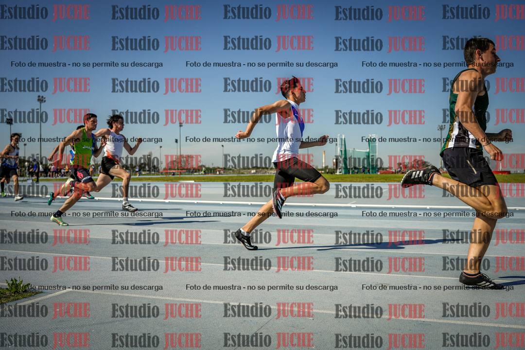 Fotos de los 200 m de varones