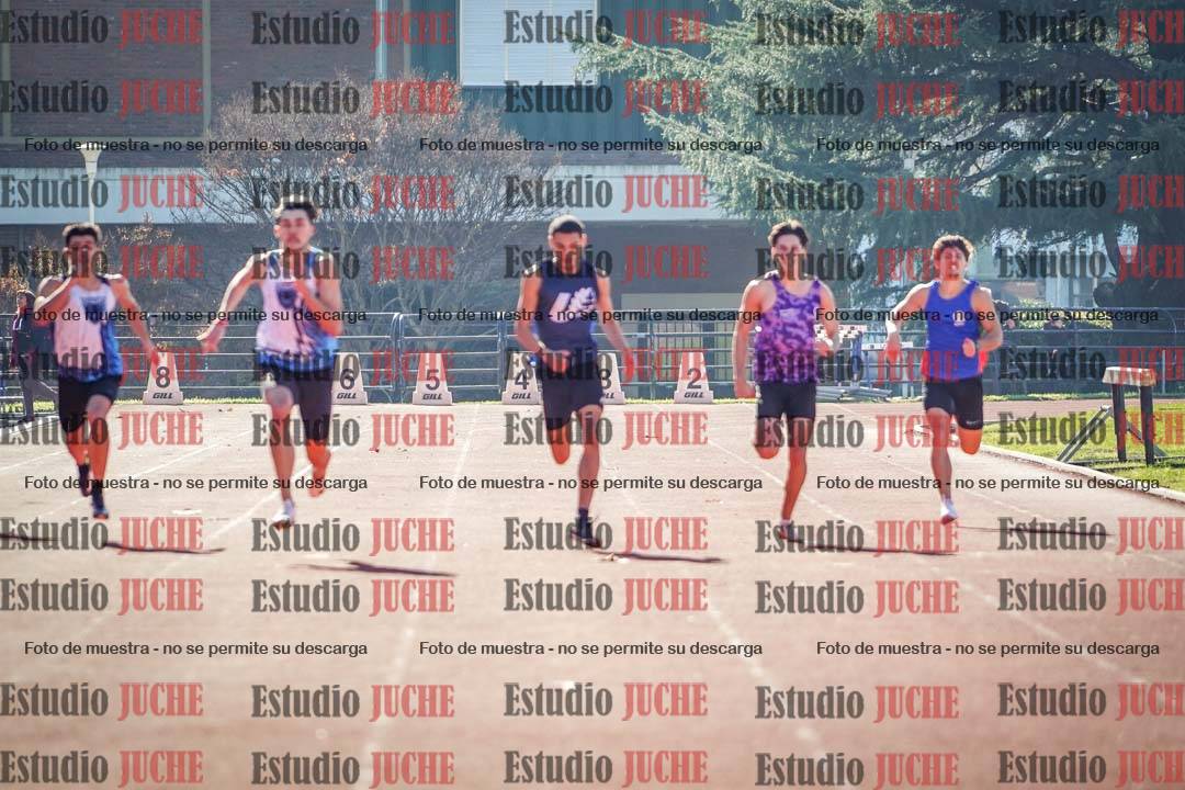 Fotos de los 200 m llanos de varones