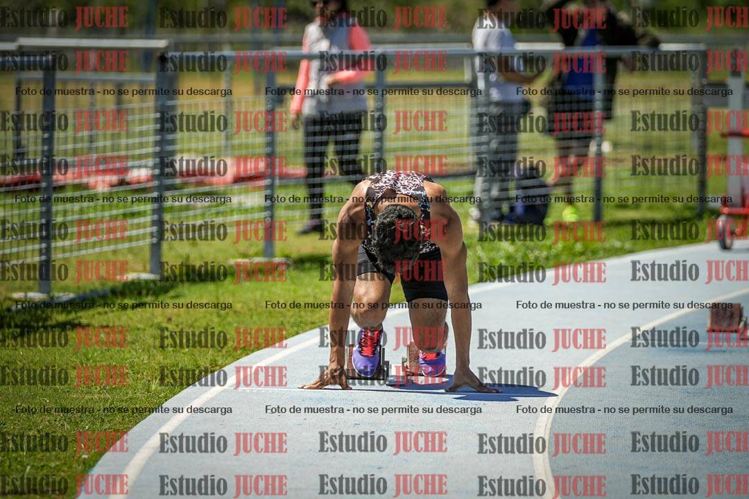 Fotos de los 200 m llanos de varones