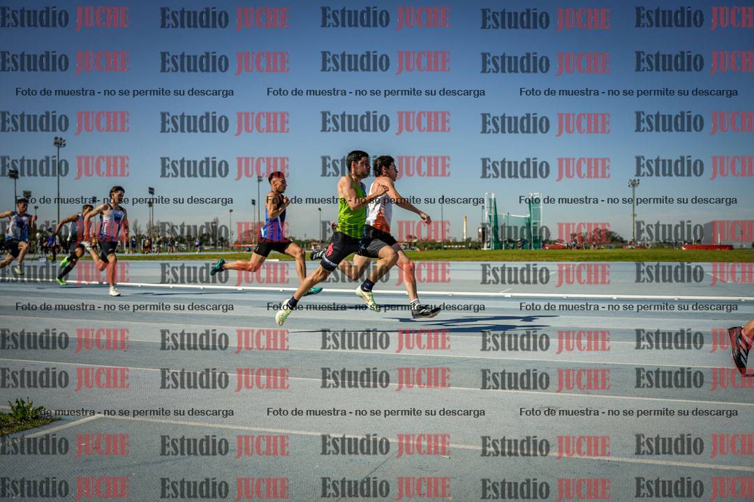 Fotos de los 200 m de varones