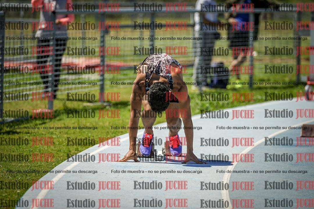 Fotos de los 200 m llanos de varones