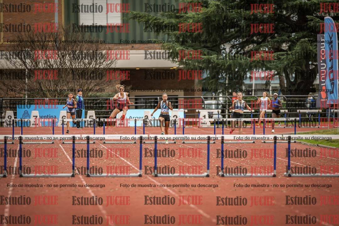 Fotos de los 400 m con vallas de mujeres