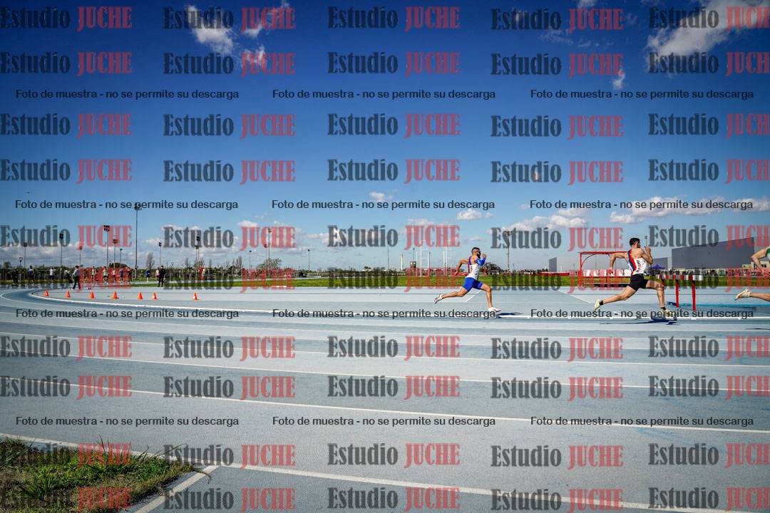 Fotos de los 200 m llanos de varones