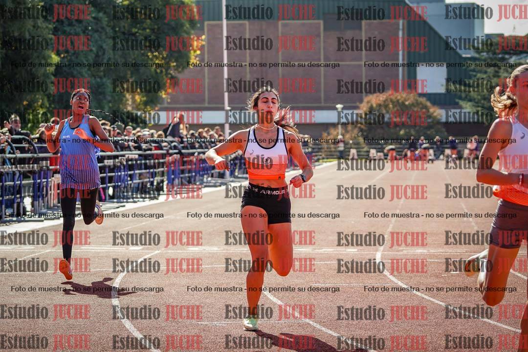 Fotos de los 100 m llanos de mujeres
