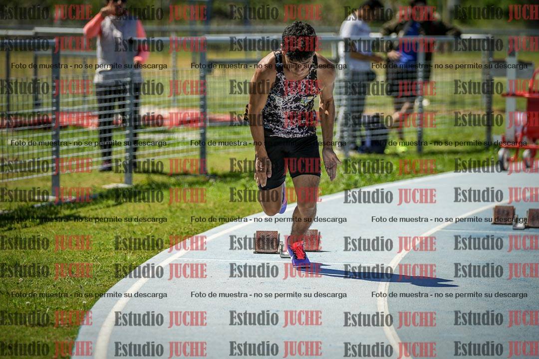 Fotos de los 200 m llanos de varones