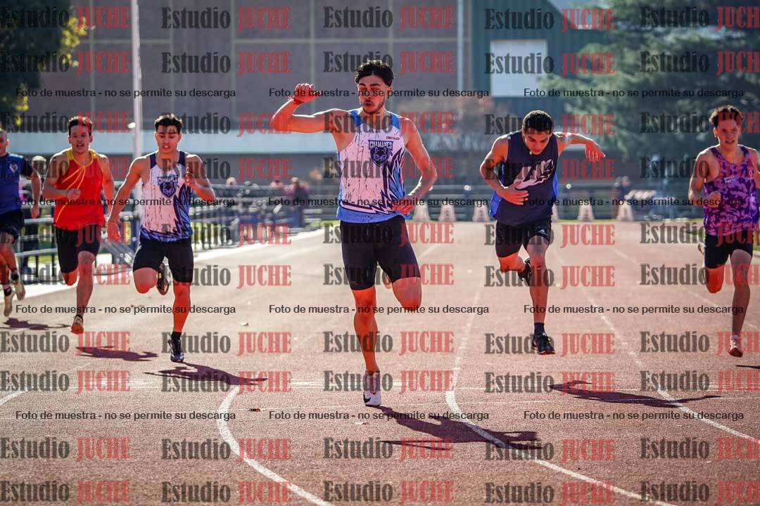 Fotos de los 200 m llanos de varones