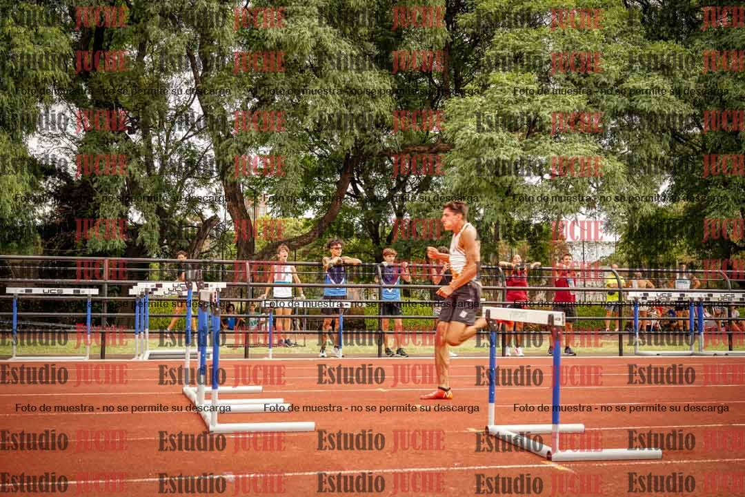 Fotos de los 110 m con vallas de varones