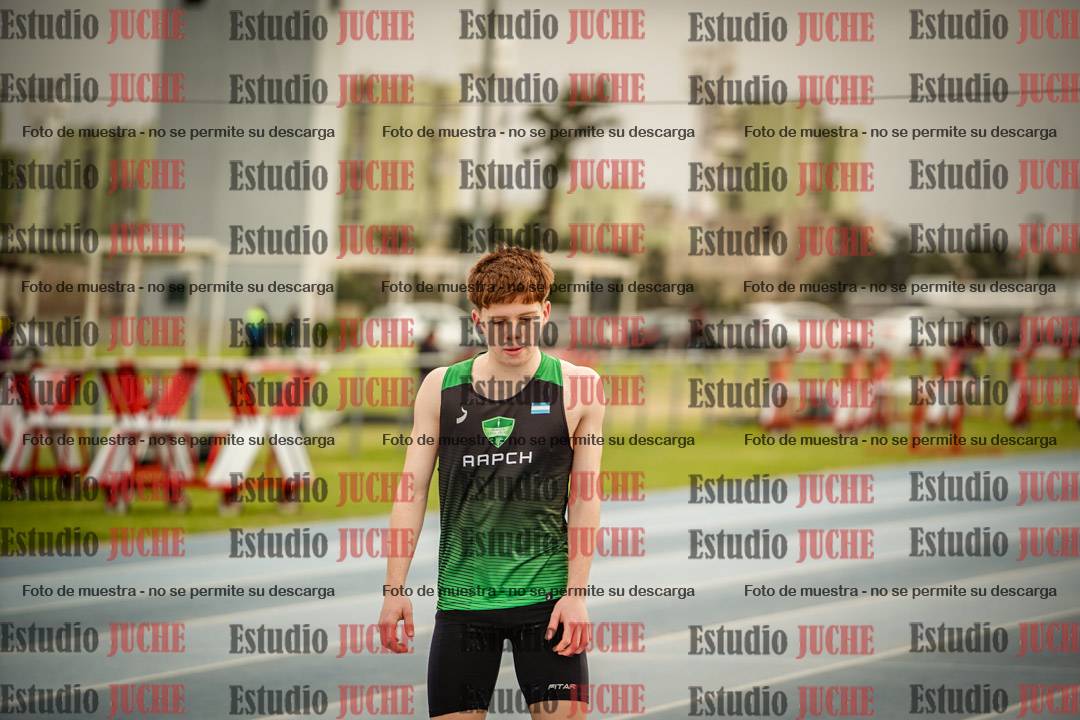 Fotos de los 400 m llanos de varones