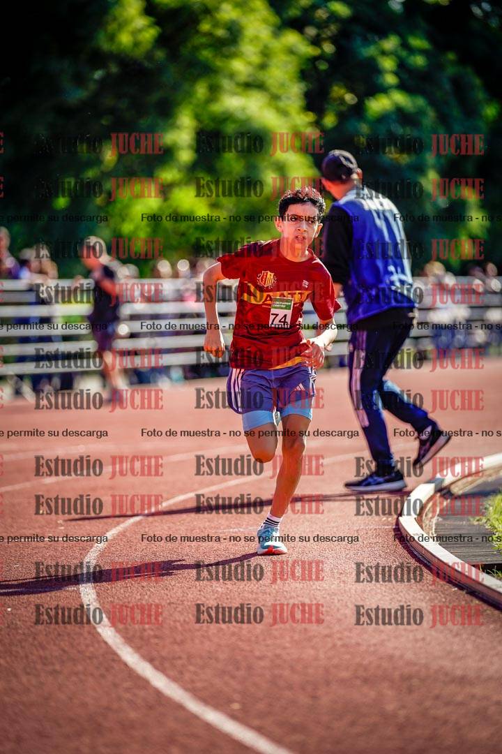Fotos de los 1200 m de varones