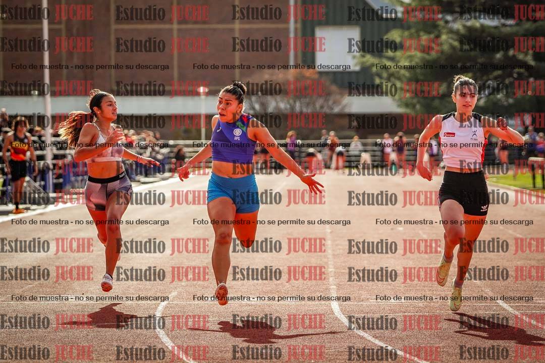Fotos de los 100 m llanos de mujeres