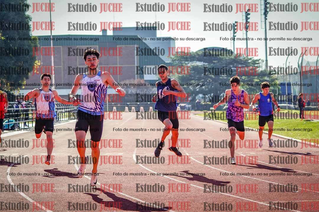 Fotos de los 200 m llanos de varones