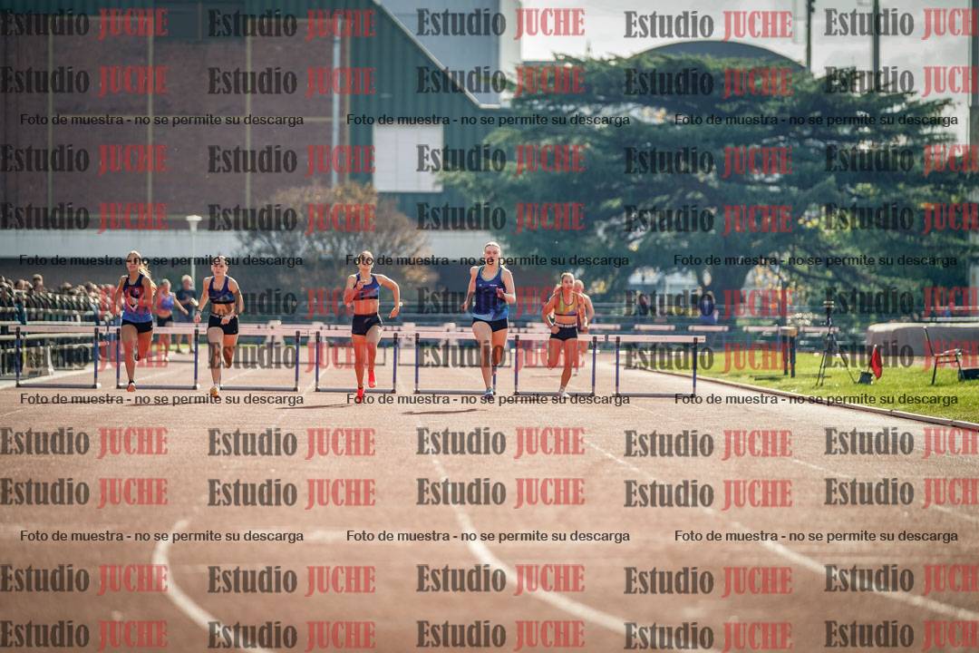 Fotos de los 400 m con vallas de mujeres