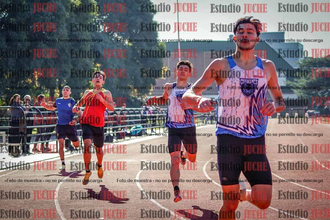 Fotos de los 200 m llanos de varones