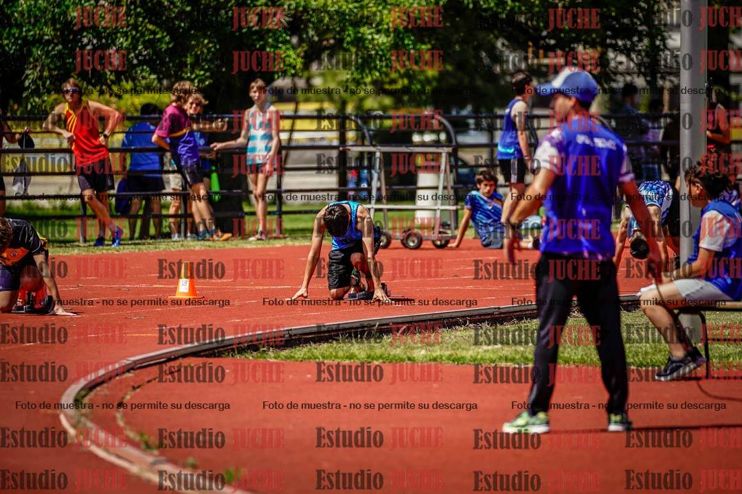 Fotos de los 200 m llanos de varones