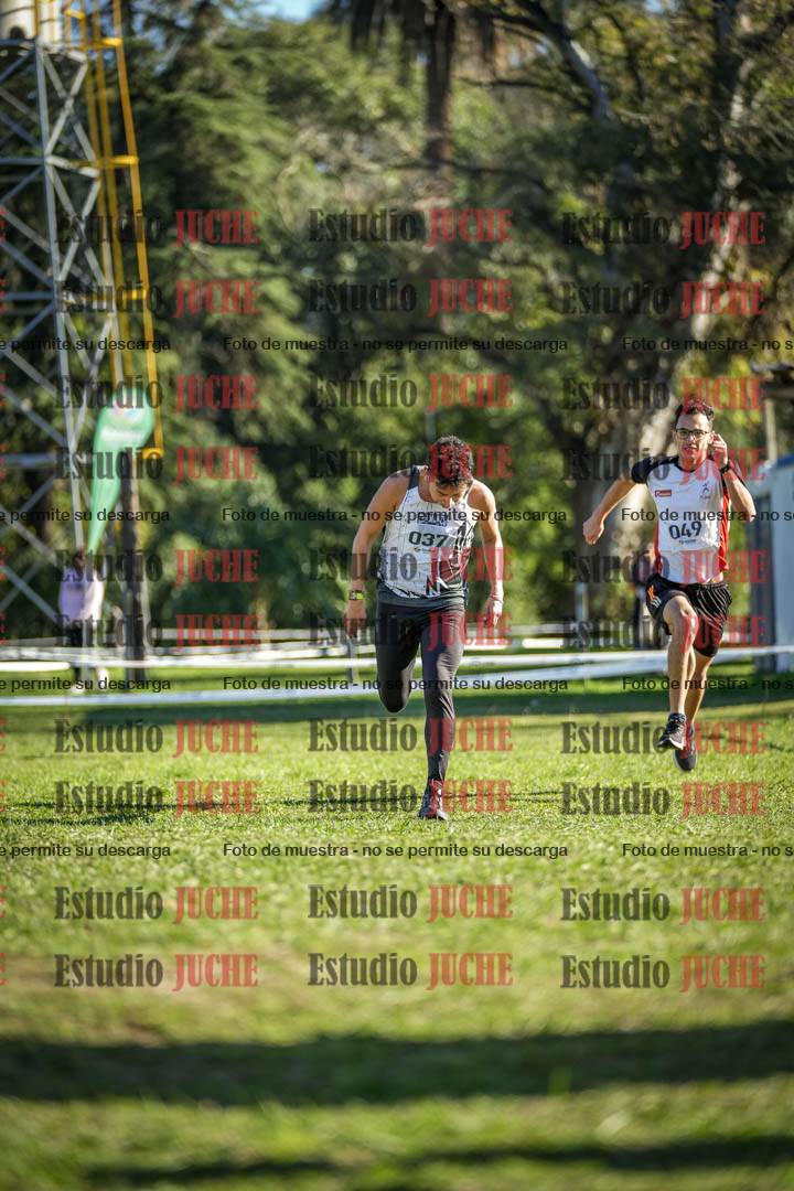 Fotos de la llegada del cross de 4000 m - varones