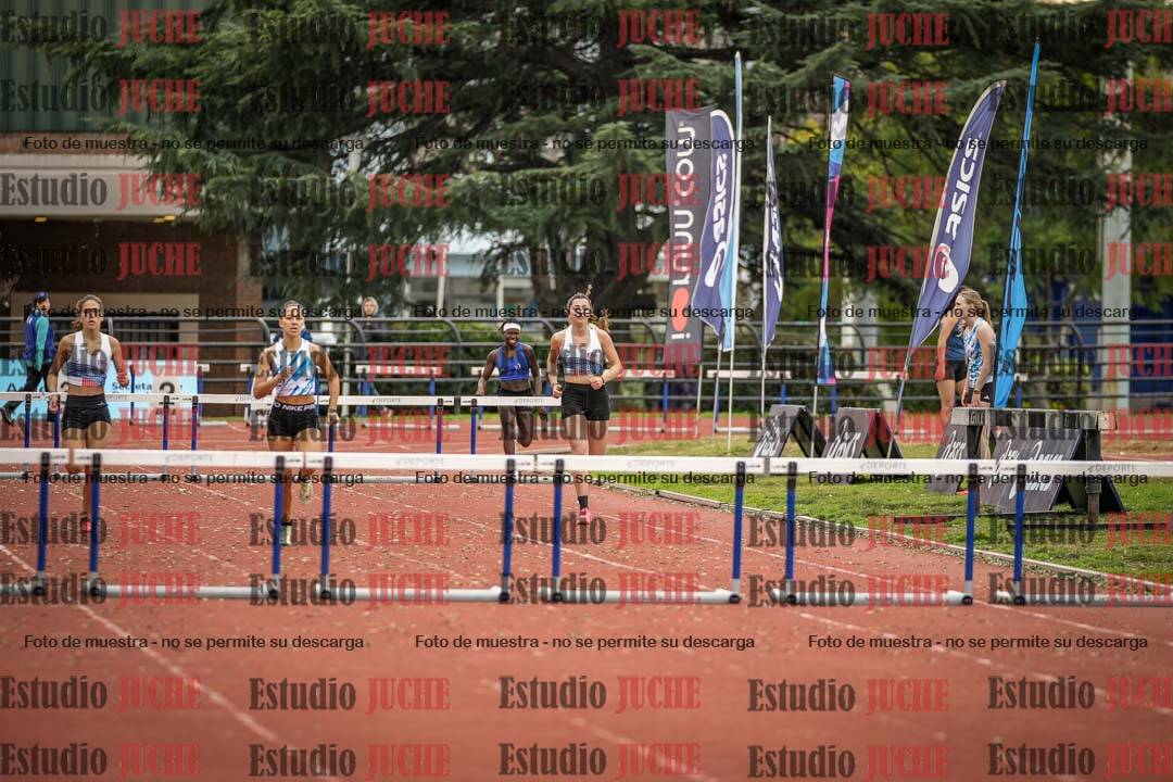 Fotos de los 400 m con vallas de mujeres