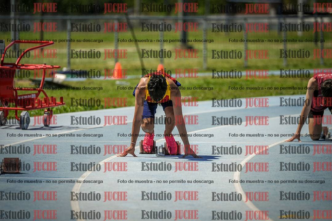 Fotos de los 200 m llanos de varones