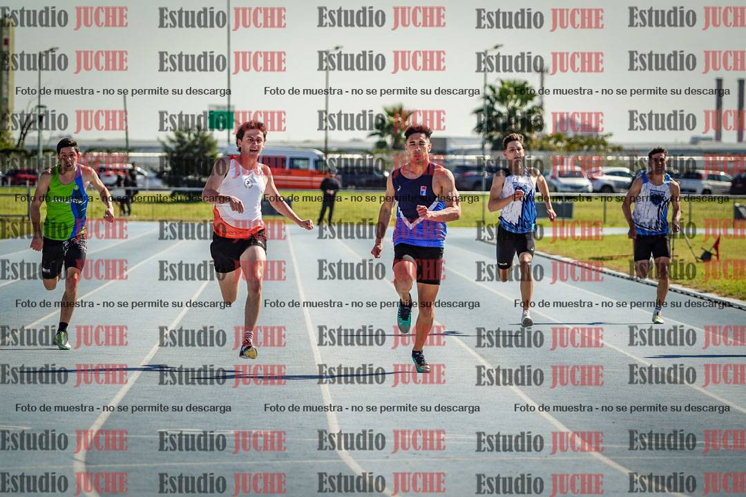 Fotos de los 200 m de varones