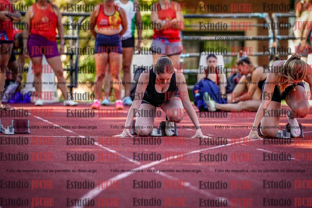 Fotos de los 100 m llanos de mujeres
