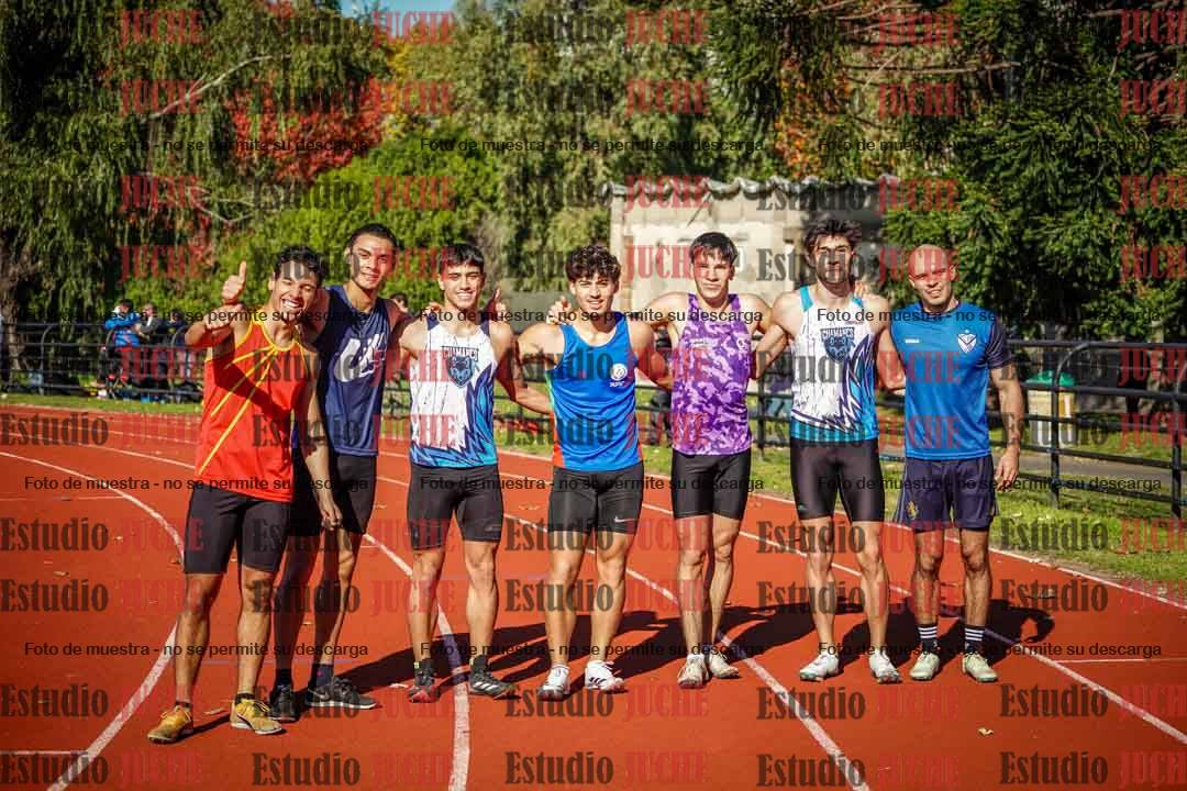 Fotos de los 200 m llanos de varones