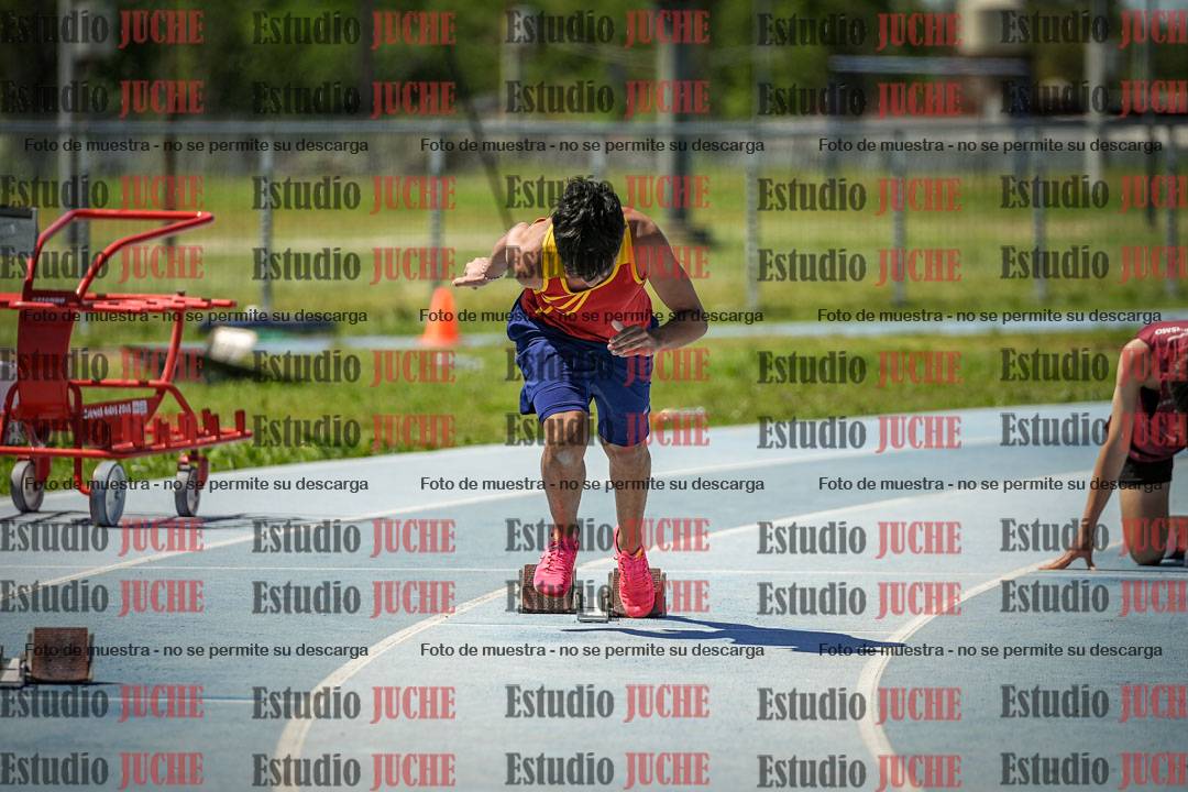 Fotos de los 200 m llanos de varones