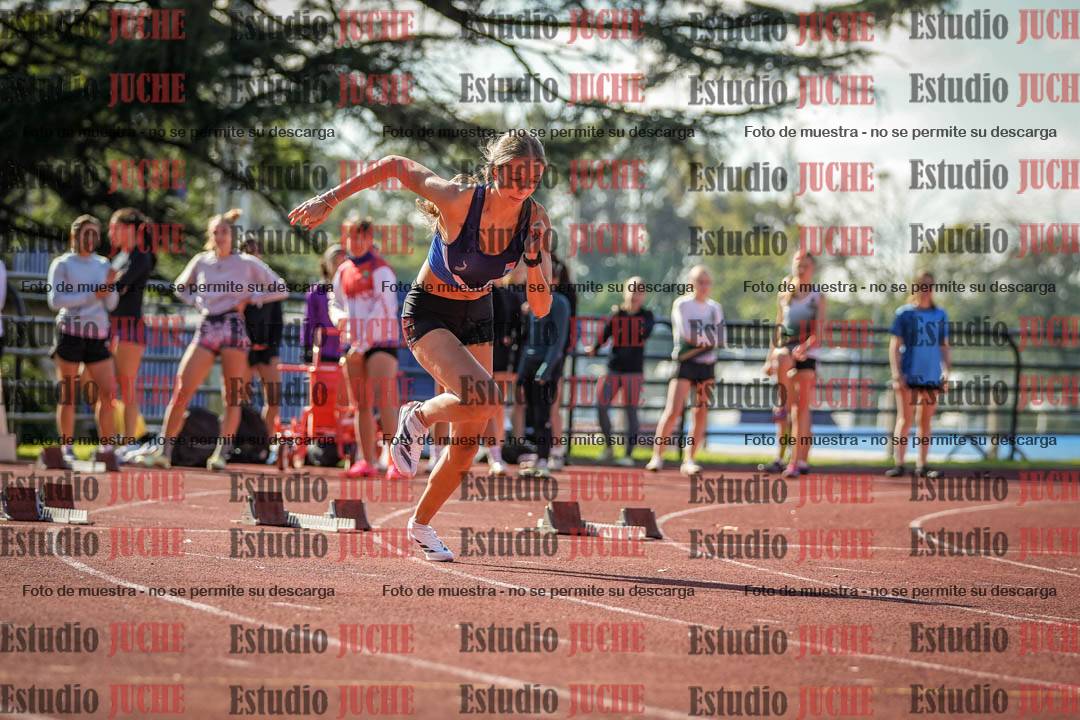 Fotos de los 100 m llanos de mujeres