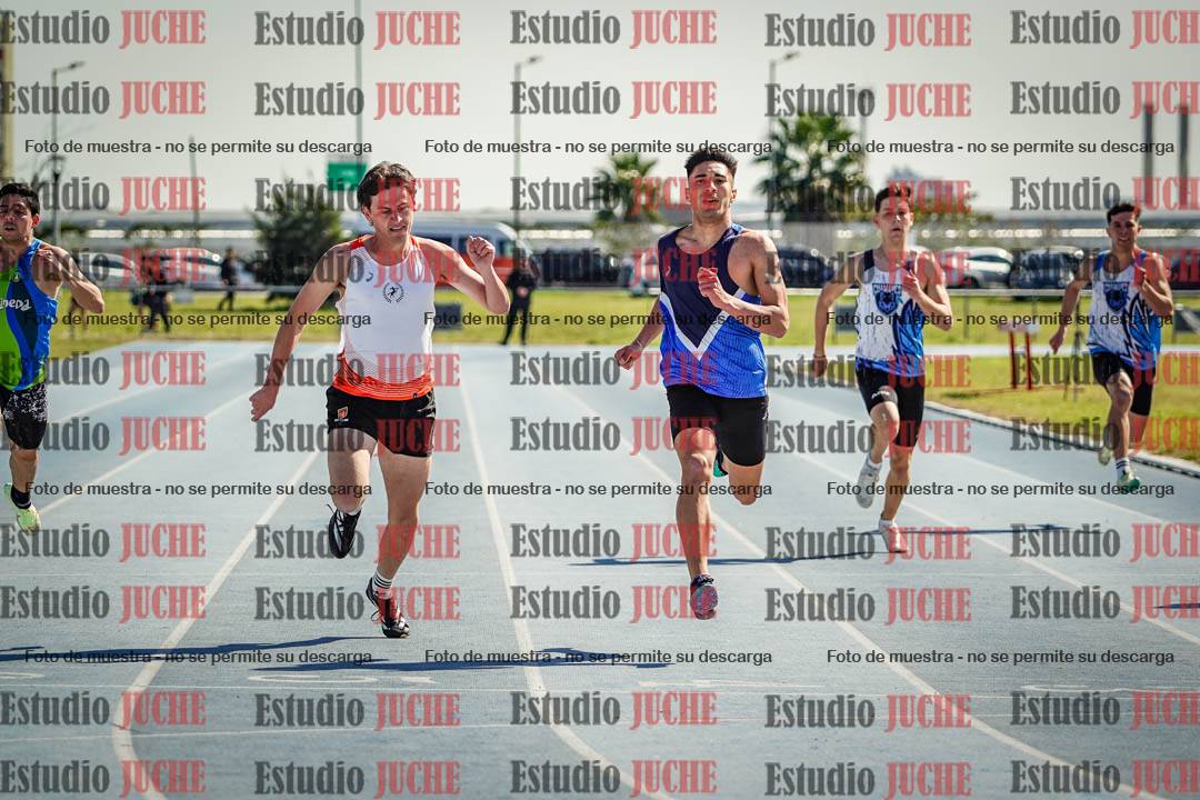 Fotos de los 200 m de varones