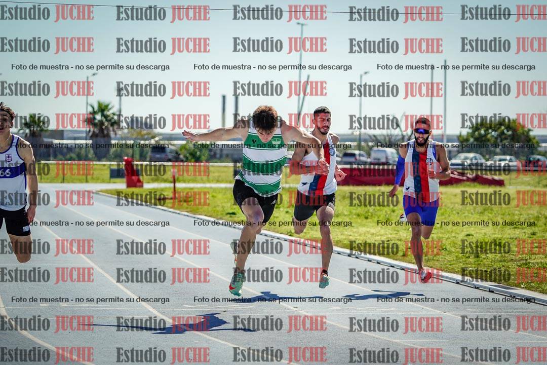 Fotos de los 200 m llanos de varones