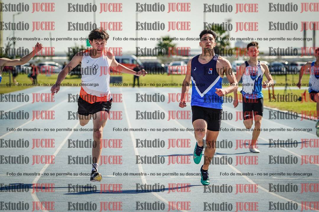 Fotos de los 200 m de varones