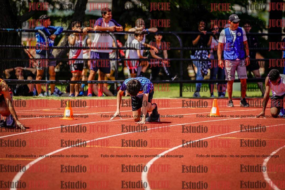 Fotos de los 200 m llanos de varones