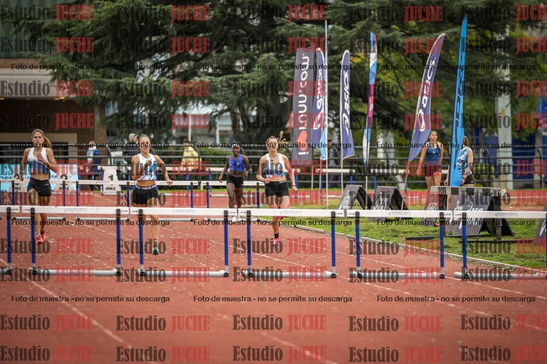 Fotos de los 400 m con vallas de mujeres