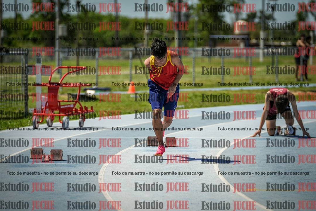 Fotos de los 200 m llanos de varones