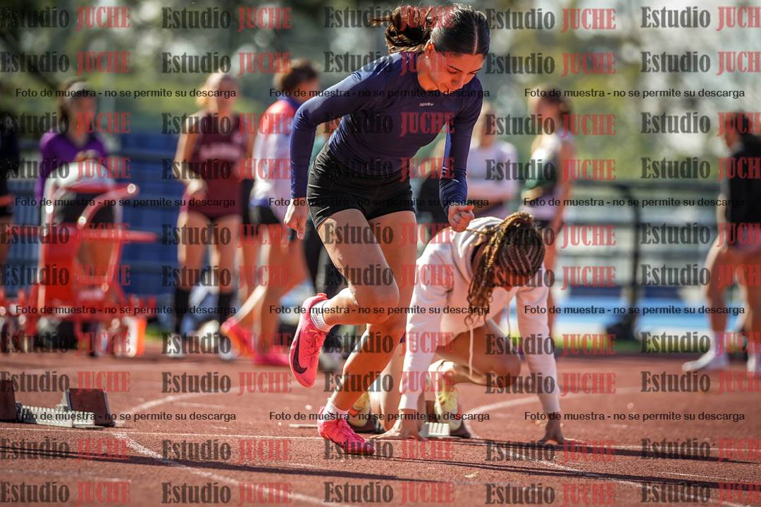 Fotos de los 100 m llanos de mujeres