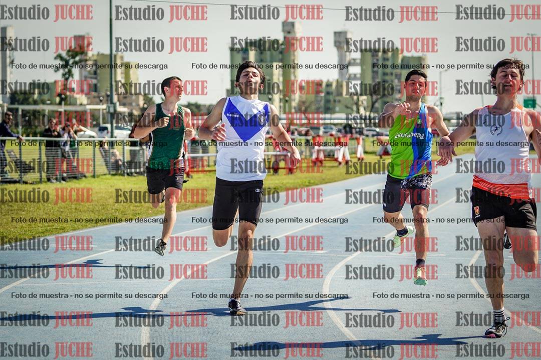 Fotos de los 200 m de varones