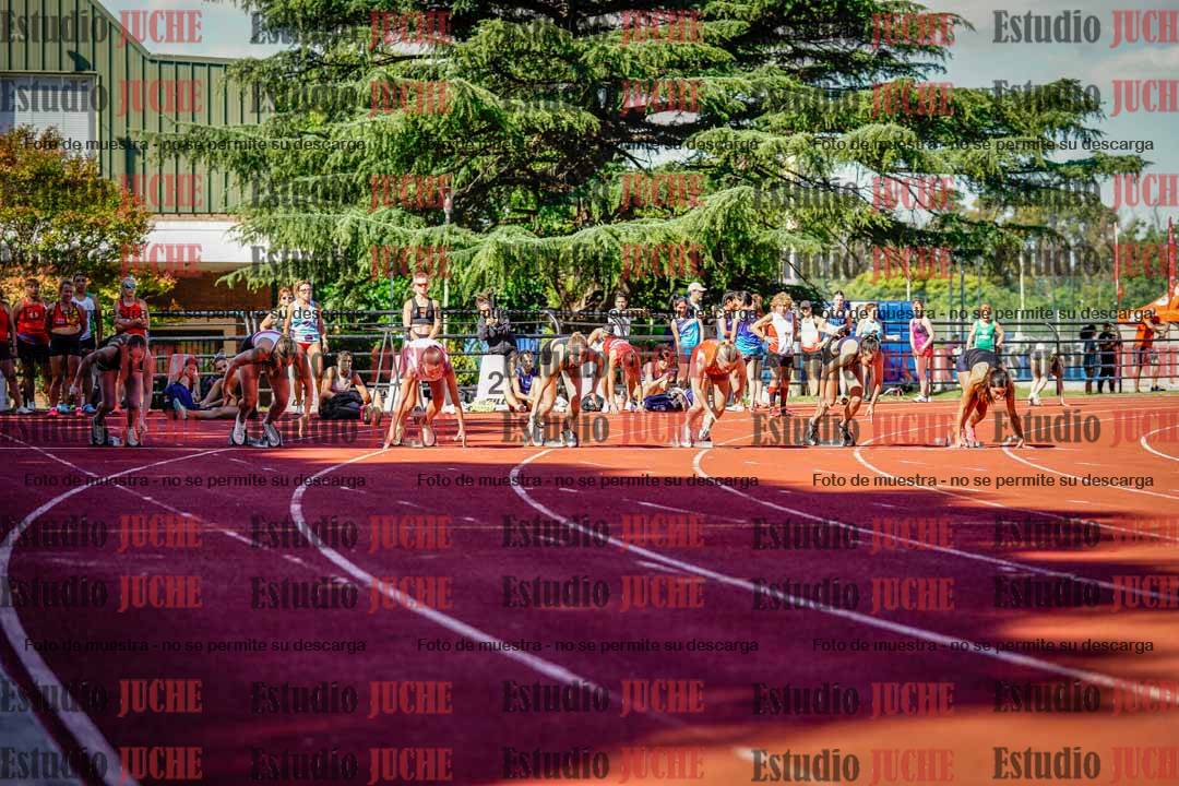 Fotos de los 100 m llanos de mujeres