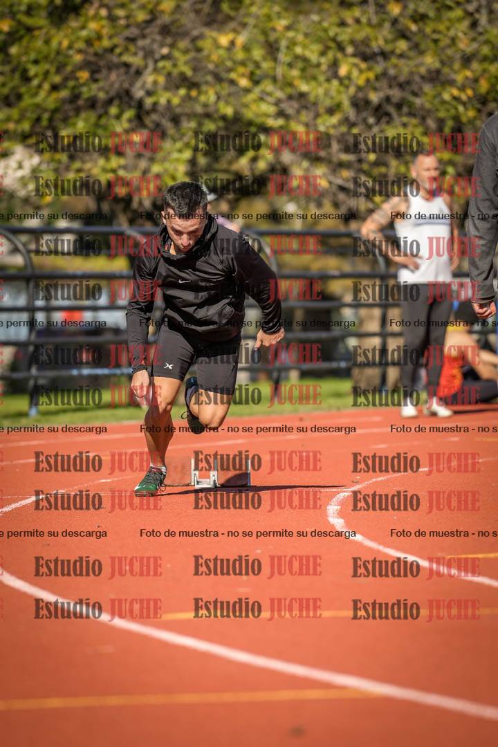 Fotos de los 200 m llanos de varones