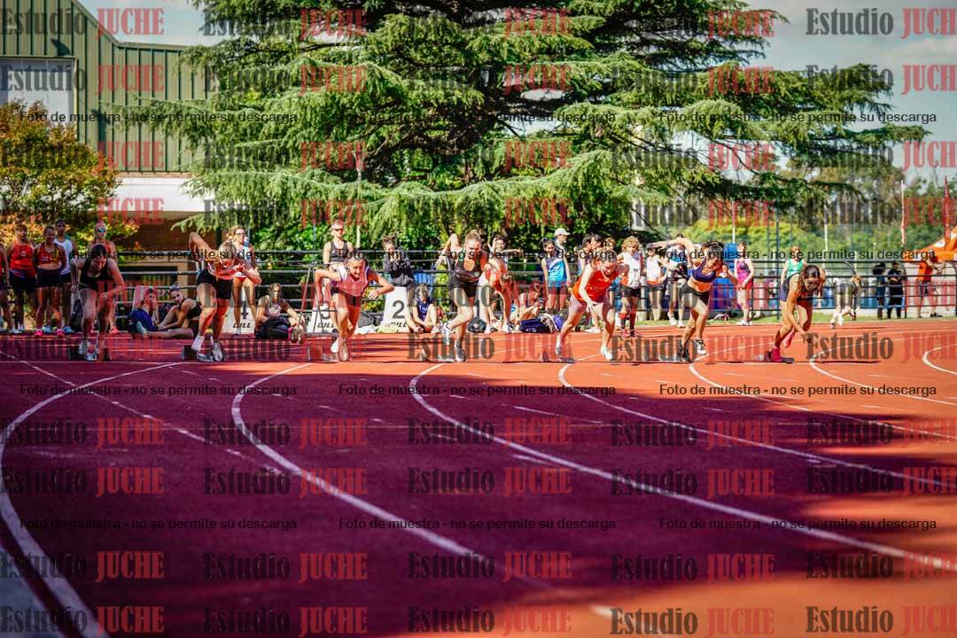 Fotos de los 100 m llanos de mujeres