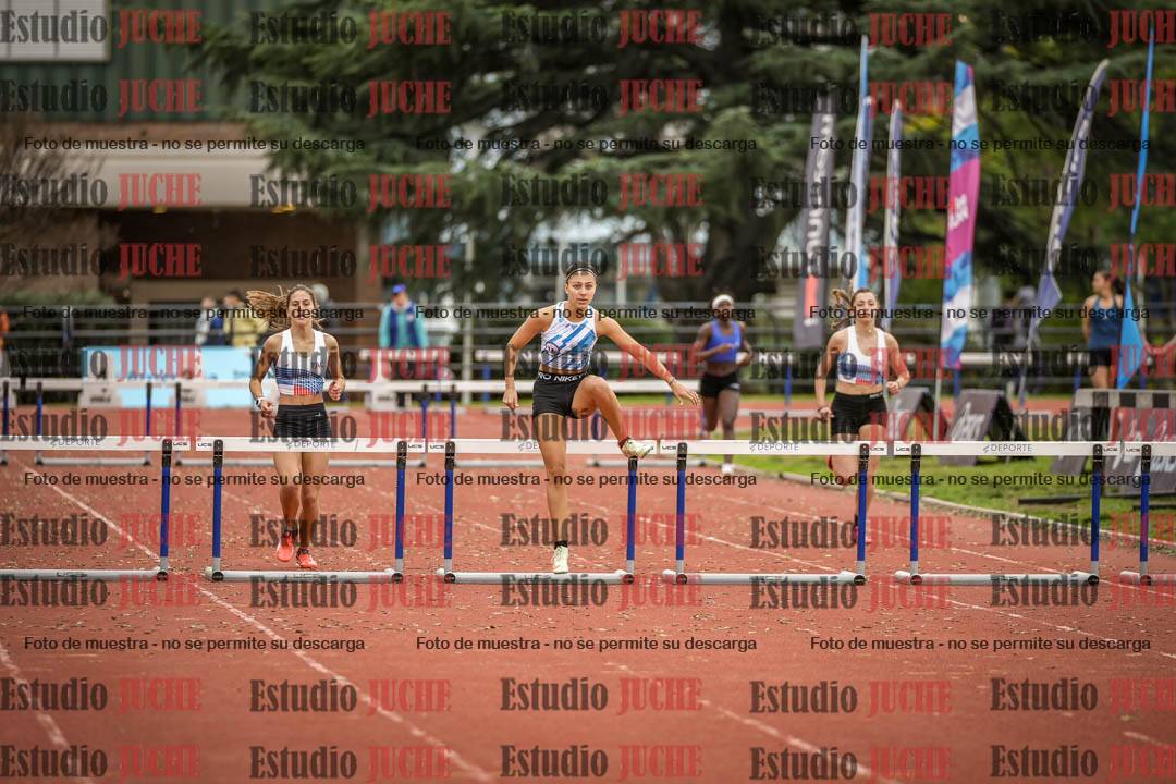 Fotos de los 400 m con vallas de mujeres