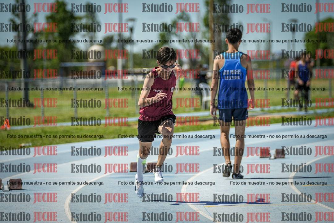 Fotos de los 200 m llanos de varones