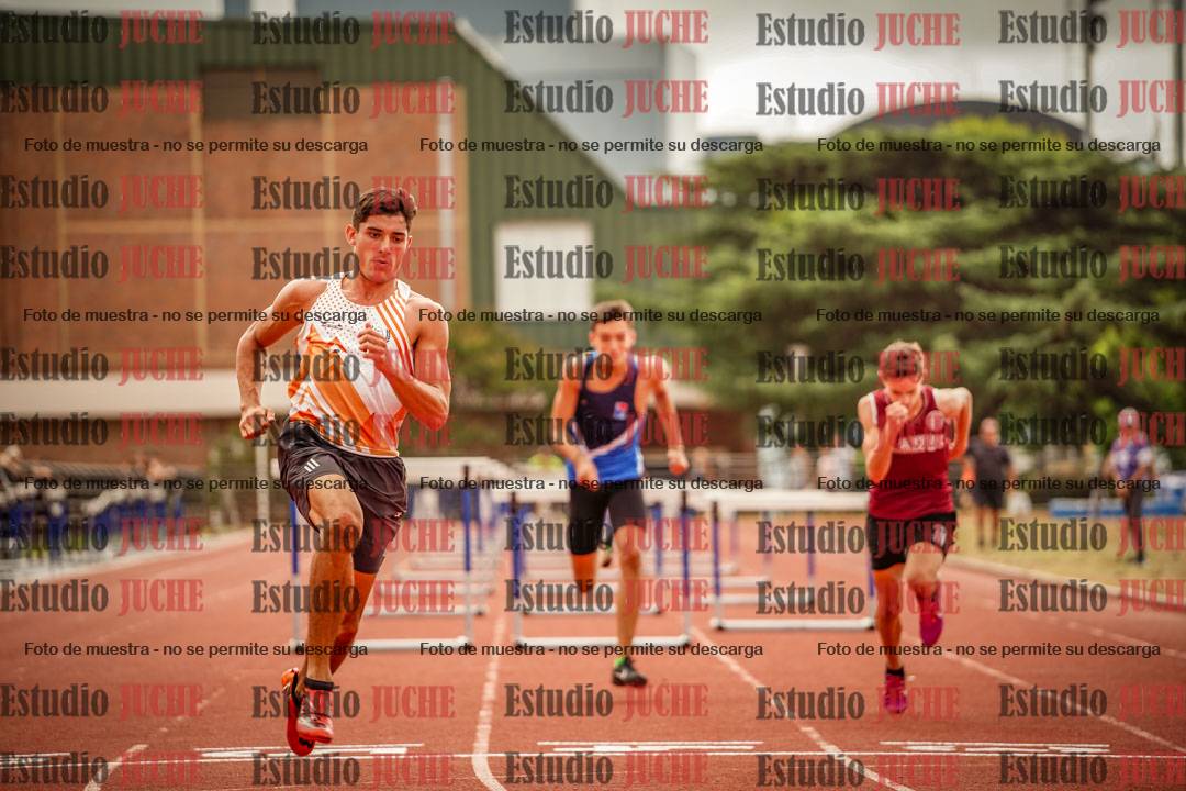 Fotos de los 110 m con vallas de varones