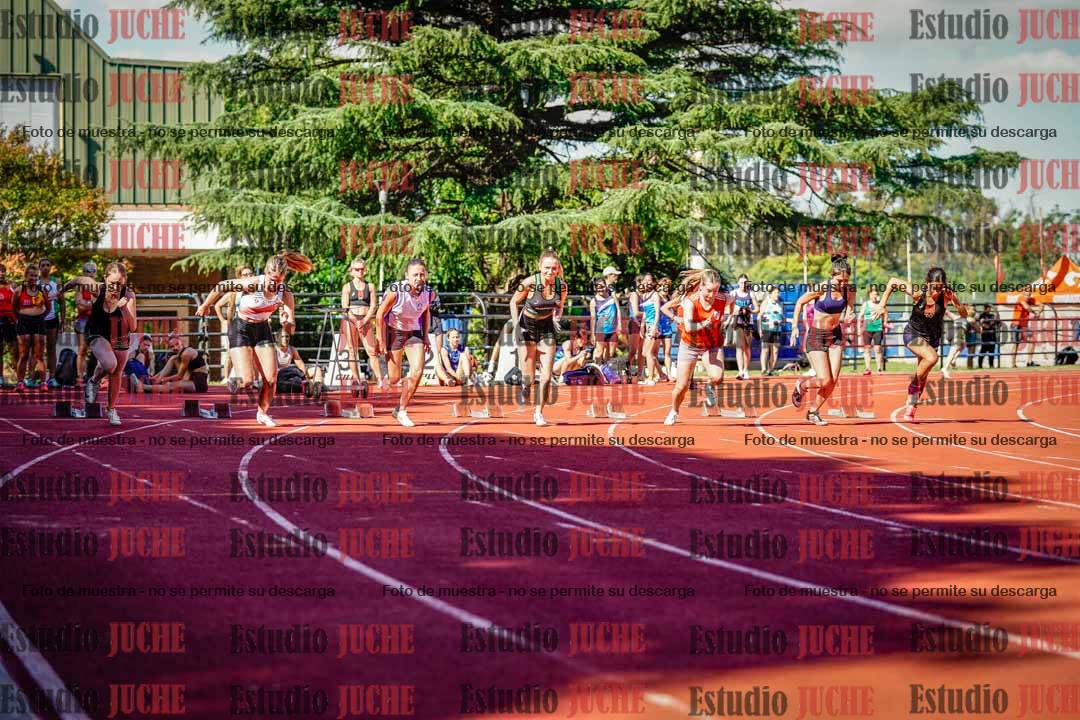 Fotos de los 100 m llanos de mujeres