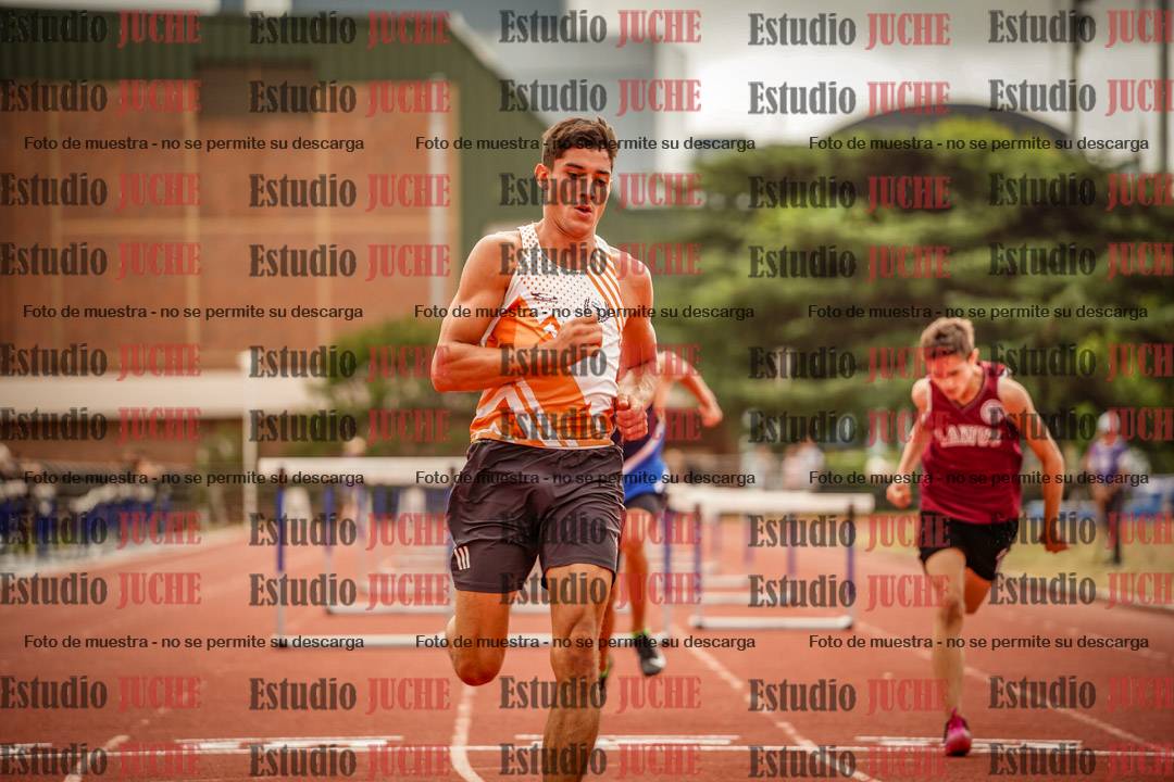 Fotos de los 110 m con vallas de varones