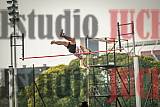 Fotos del salto con garrocha de varones
