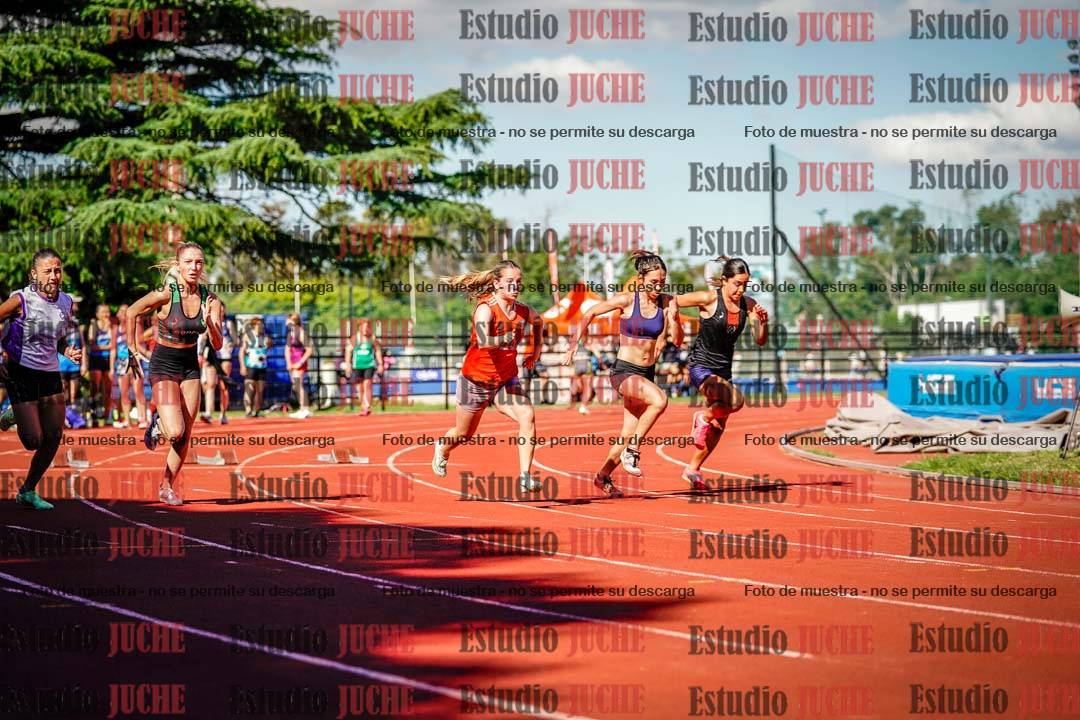 Fotos de los 100 m llanos de mujeres