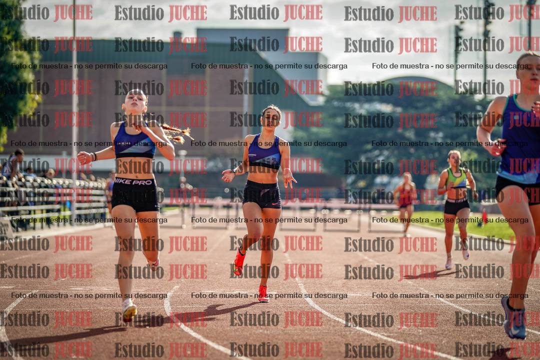 Fotos de los 400 m con vallas de mujeres