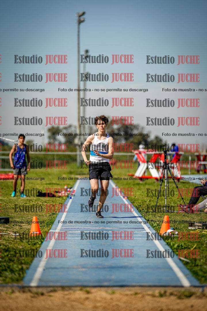 Fotos del salto triple de varones